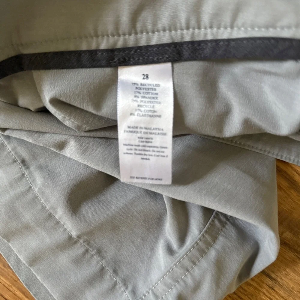 Faherty All Day Shorts‎ Mens 28 Gray Hybrid Board Shorts MSC0007 Beach Coastal